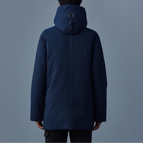 MACKAGE MEN - EDWARD-NF NAVY 42 (M) - Men’s Down Jacket Brand New - Picture 3 of 7